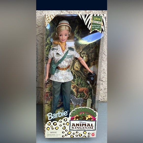 Mattel Other - Mattel Barbie Animal Kingdom Explorer Doll with Green and Cream Outfit